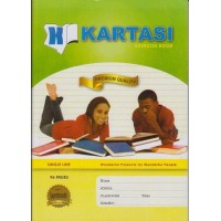 KARTASI A4 SINGLE RULED 96PGS EXERCISE BOOK