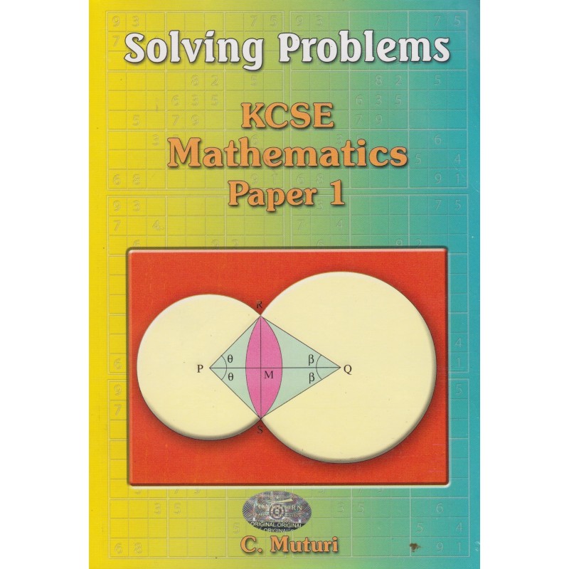 Solving Problems KCSE Maths P1