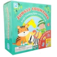 Jungle Counting book & Jigsaw boxset