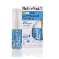 BetterYou DLUX 1000IU Daily Vitamin D3 Oral Spray 15ml