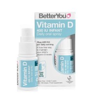 BetterYou Vitamin D 400IU Infant Daily Oral Spray 15ml