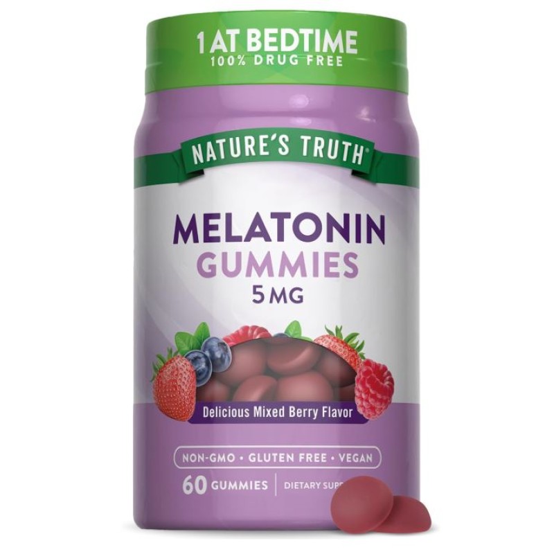 Nature's Truth Melatonin 5mg 60 Gummies