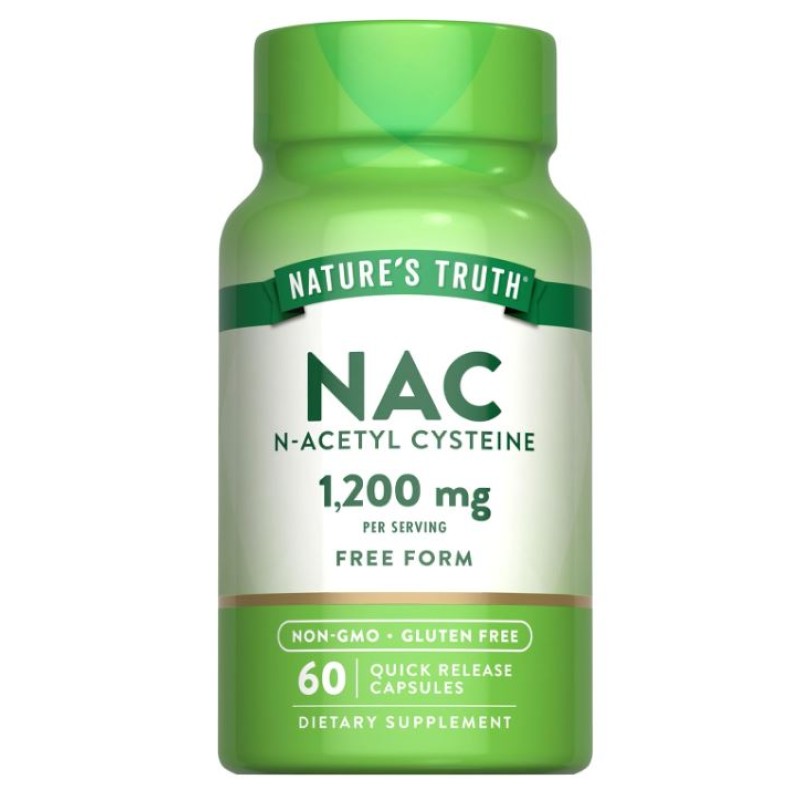 Nature's Truth N-Acetyl Cysteine 1200mg 60 Capsules