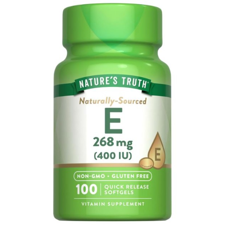 Nature's Truth Vitamin E 400IU 100 Softgels