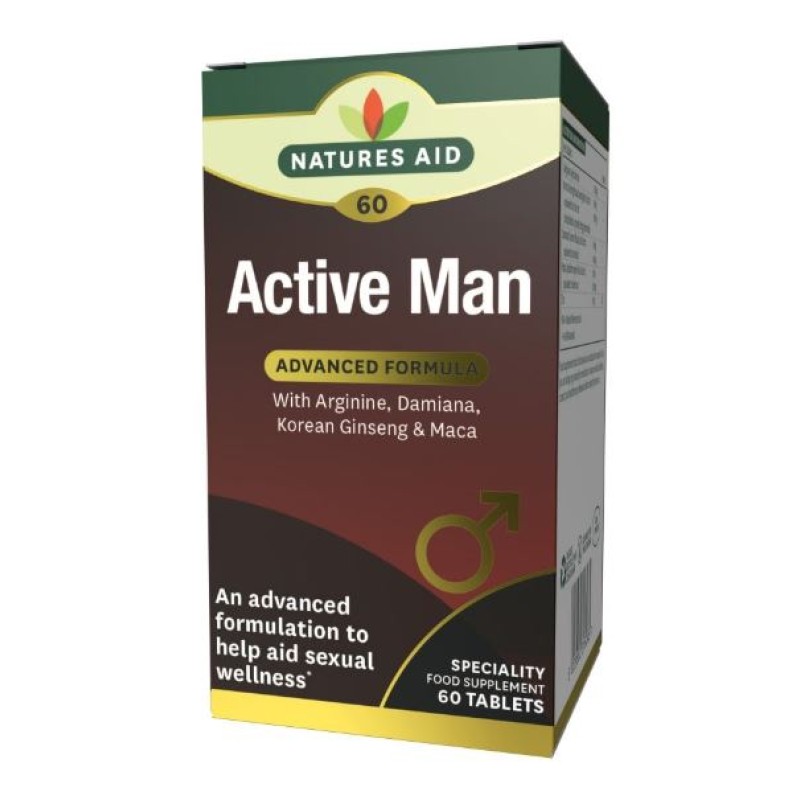 Natures Aid Active Man 60 Tablets