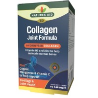 Natures Aid Collagen Joint Formula 60 Capsules