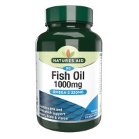 Natures Aid Fish Oil 1000mg Omega-3 90 Softgels
