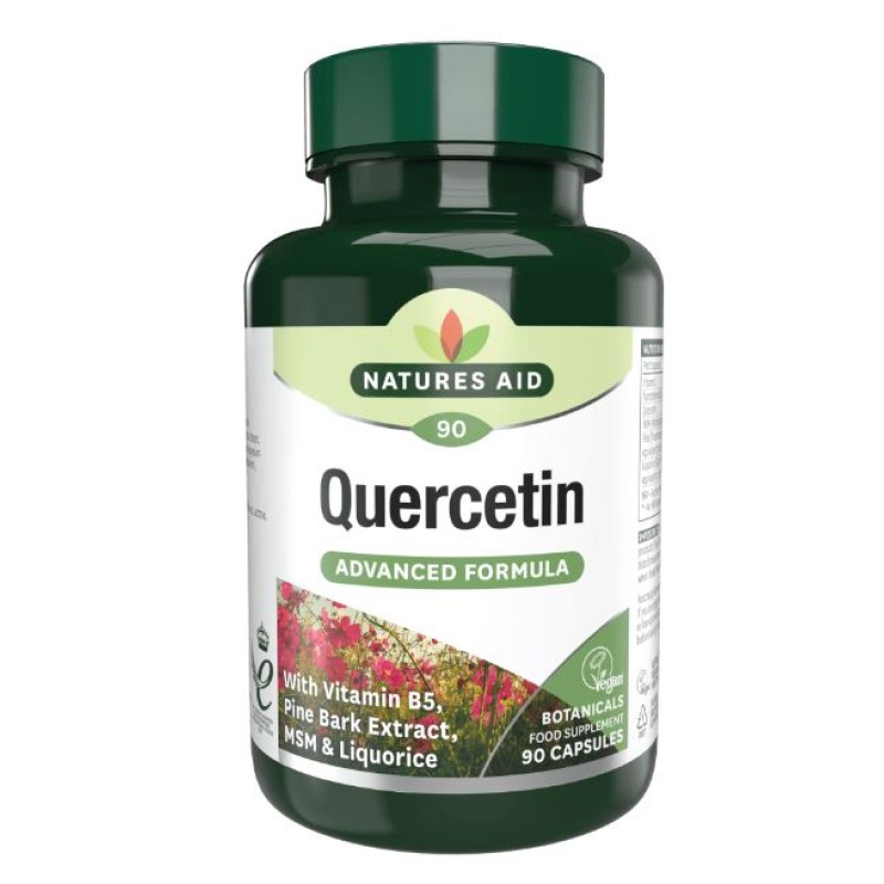 Natures Aid Quercetin Advanced Formula 90 Capsules