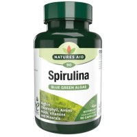 Natures Aid Spirulina 500mg 90 Capsules