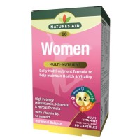 Natures Aid Womens Multi-Vitamins and Minerals 60 Capsules