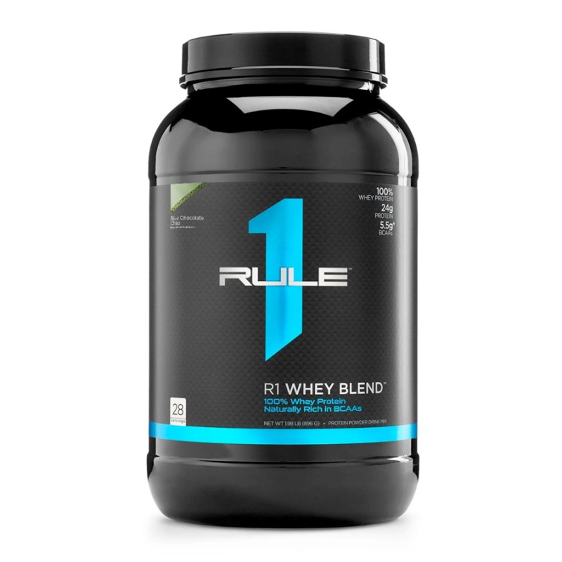 Rule 1 Whey Blend Mint Chocolate Chip 952g
