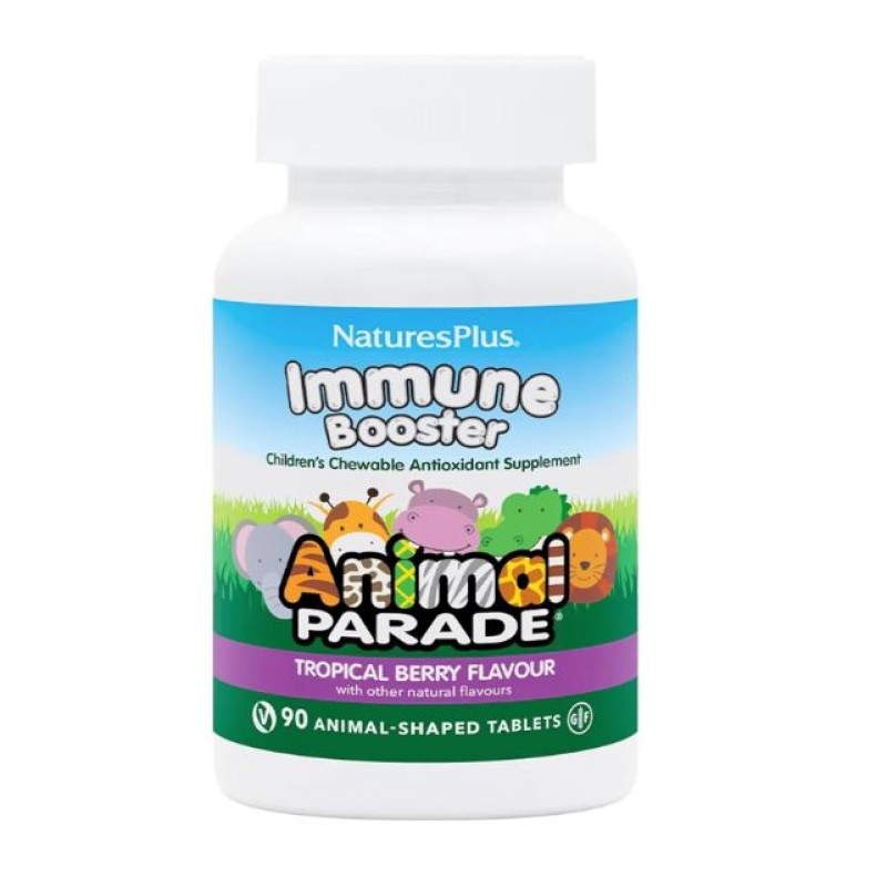 NaturesPlus Animal Parade Children’s Immune Booster 90 Chewable Tablets