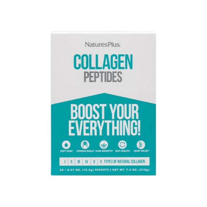NaturesPlus Collagen Peptides 20 x 10.5g Packets