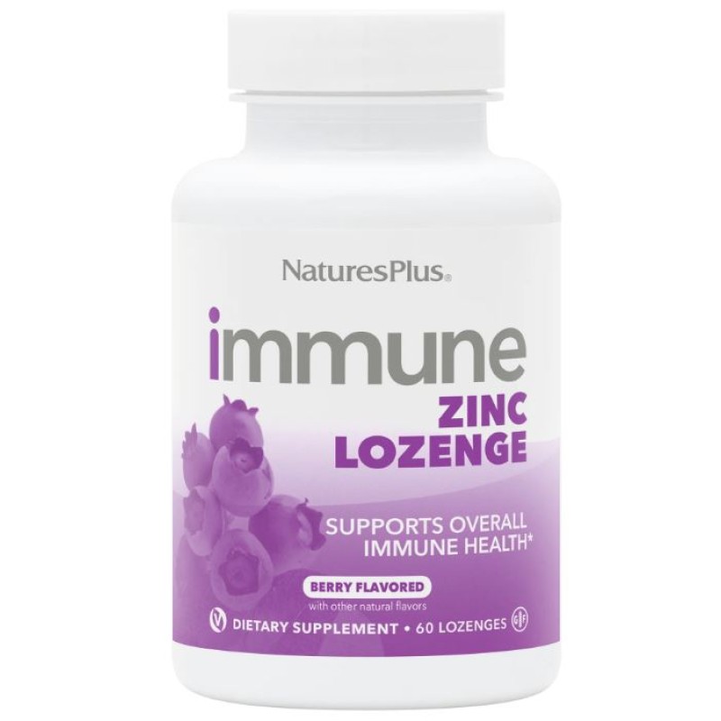 NaturesPlus Immune Zinc 60 Lozenges