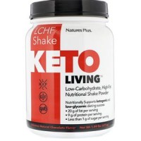 NaturesPlus Keto Living LCHF Chocolate Shake Powder 675g