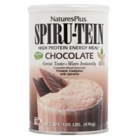 NaturesPlus Spiru-Tein Protein Shake Chocolate 476g