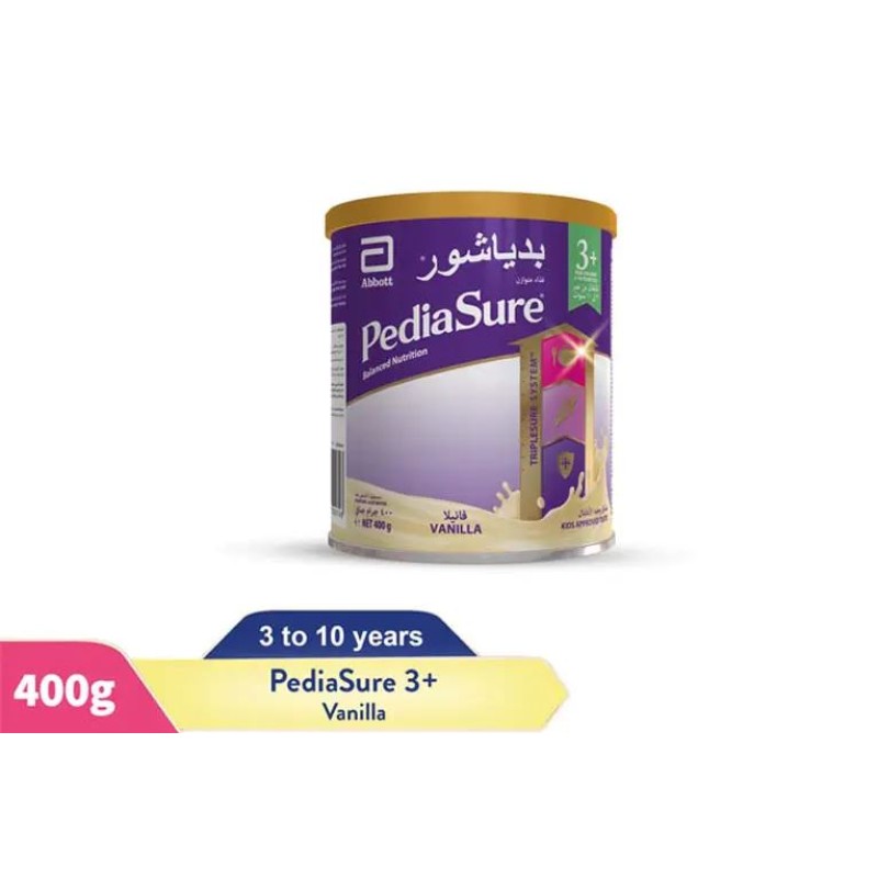 PediaSure 3+ Vanilla Powder 400g PediaSure 3+ Vanilla Powder 400g