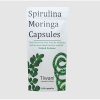 Tiwani Spirulina-Moringa 100 Capsules