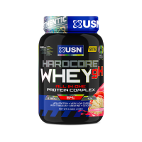 USN Hardcore Whey gH Strawberry Smoothy Flavour 908g
