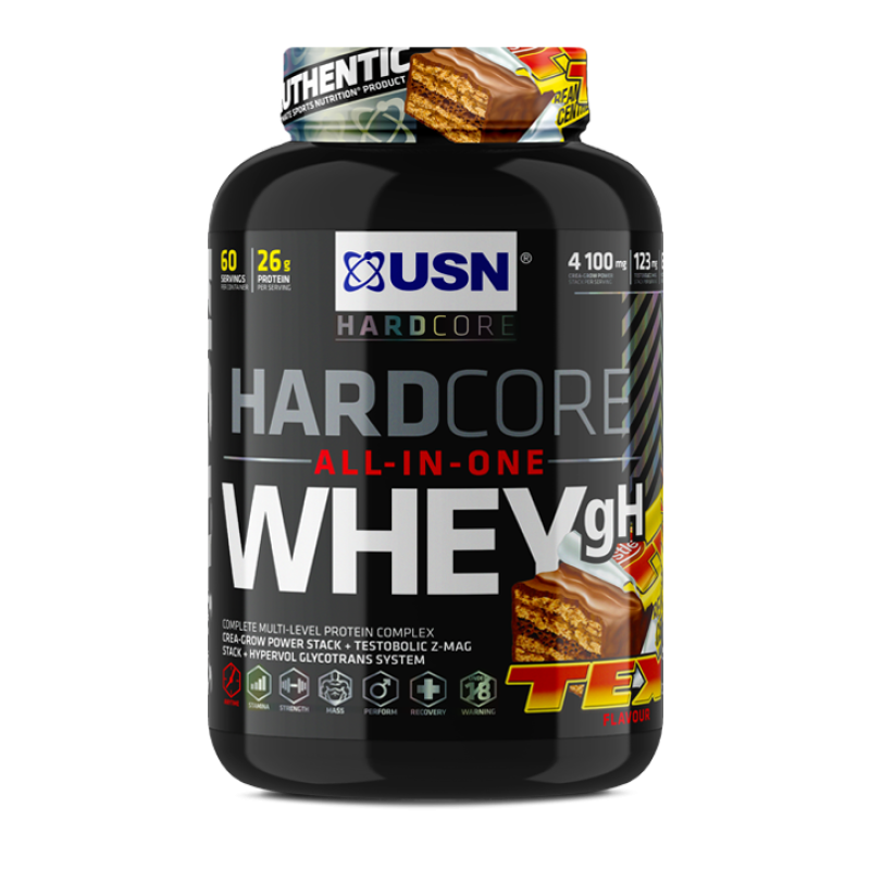 USN Hardcore Whey gH Tex Flavour 2kg