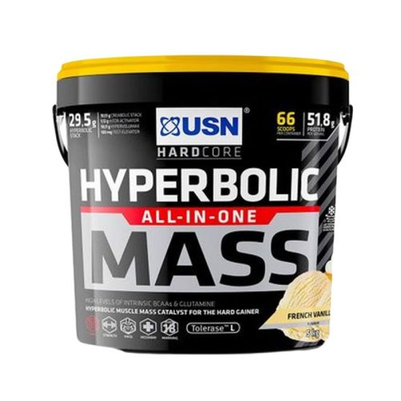 USN Hyperbolic Mass French Vanilla Flavour 5kg