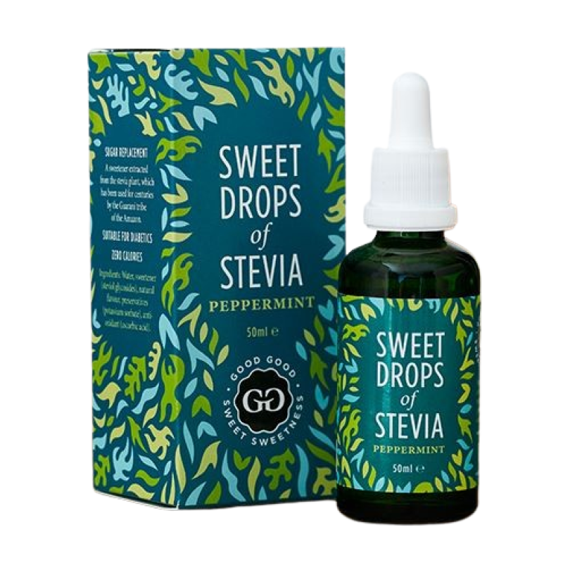 Good Good Sweet Drops Of Stevia Peppermint 50ml