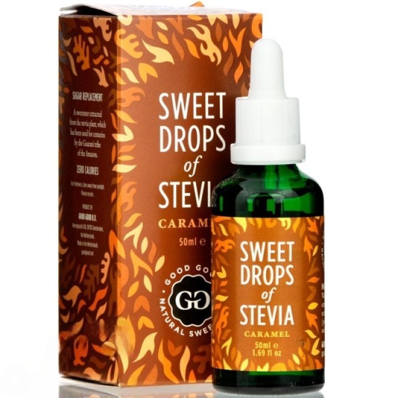 Good Good Sweet Drops Of Stevia Caramel 50ml