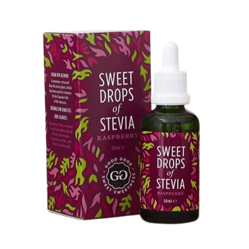 Good Good Sweet Drops Of Stevia Raspberry 50ml