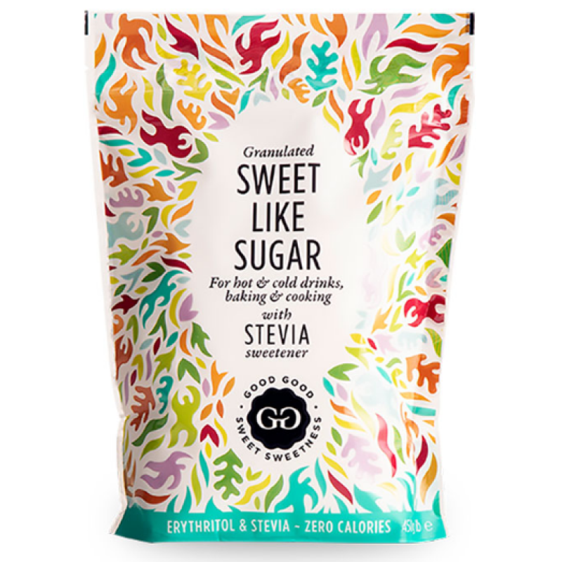 Good Good Sweet Like Sugar Sweetener With Stevia 450g