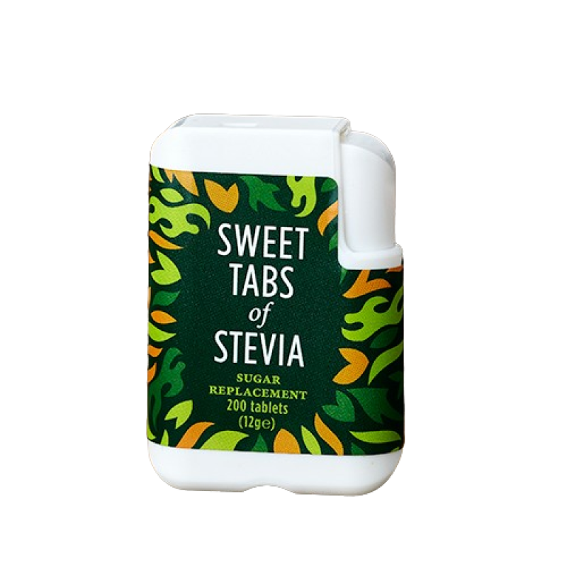 Good Good Sweet Tabs of Stevia Sugar Replacement 200 Tablets