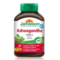 Jamieson Ashwagandha 6000mg 60 Capsules