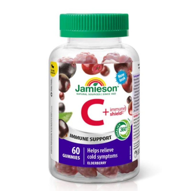 Jamieson C+ Immune Shield 60 Gummies