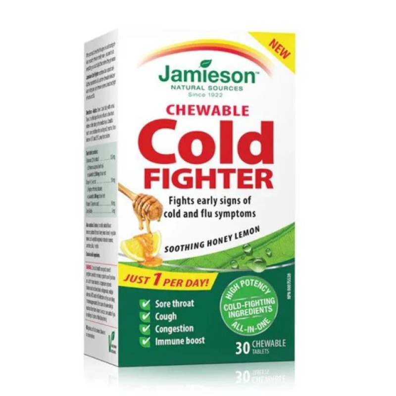 Jamieson Chewable Cold Fighter 30 Tablets