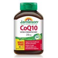 Jamieson CoQ10 250mg 45 Softgels