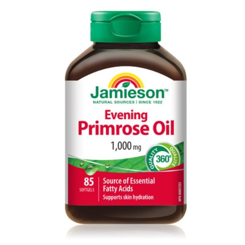 Jamieson Evening Primrose Oil 1000mg 85 Softgels