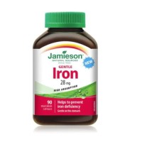 Jamieson Gentle Iron 28mg 90 Capsules