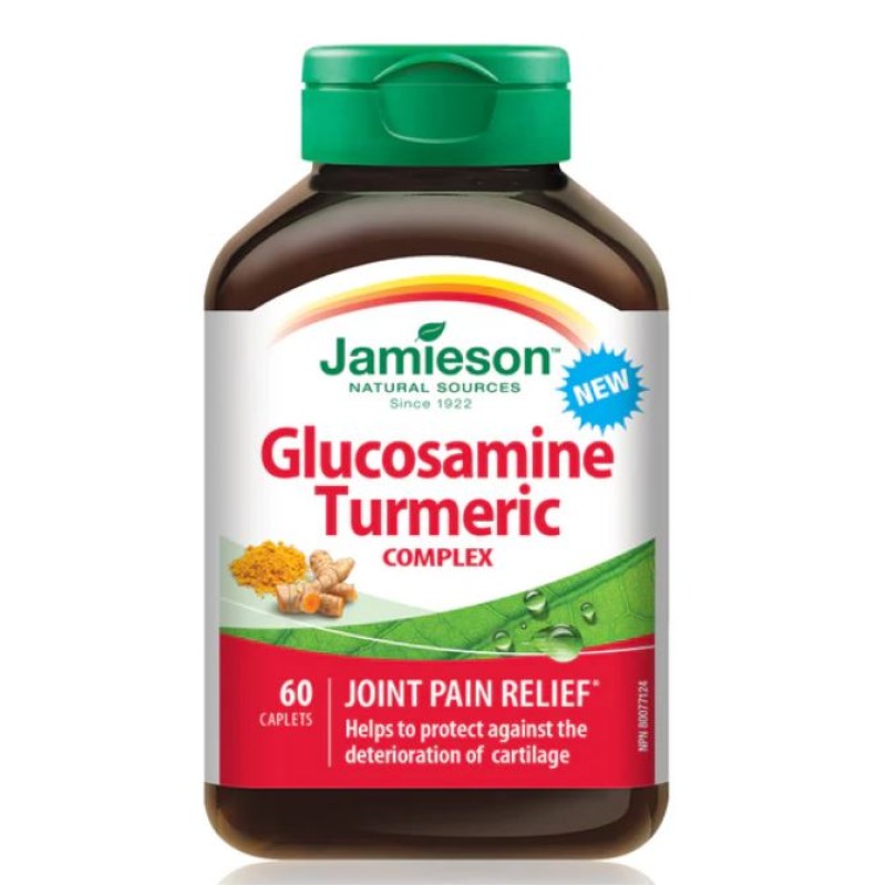 Jamieson Glucosamine Turmeric Complex 60 Caplets