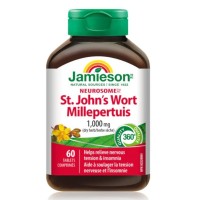 Jamieson Neurosome St. John's Wort Millepertuis 1000mg 60 Tablets
