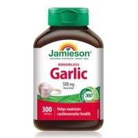 Jamieson Odourless Garlic 500mg 300 Softgels