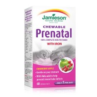 Jamieson Prenatal With Iron 60 Chewable Tablets