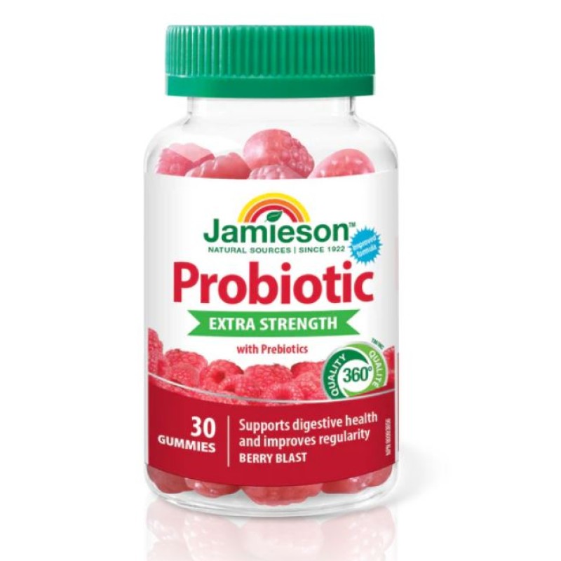 Jamieson Probiotic Extra Strength 30 Gummies