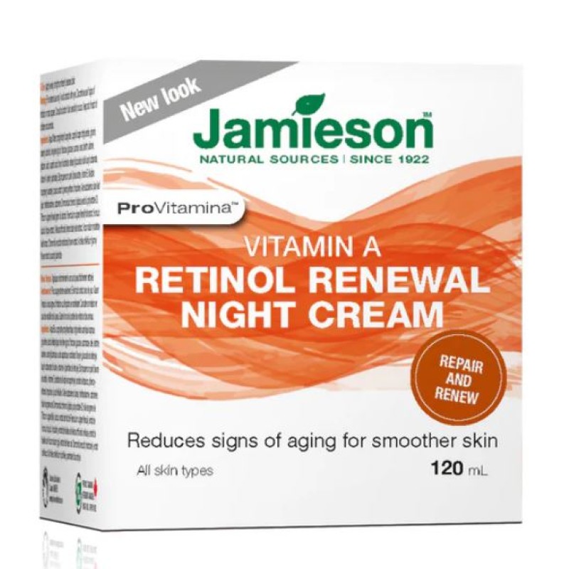 Jamieson Vitamin A Retinol Renewal Night Cream 120ml