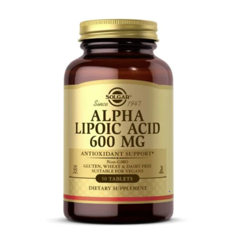 Solgar Alpha Lipoic Acid 600mg 50 Tablets