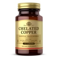 Solgar Chelated Copper 100 Tablets