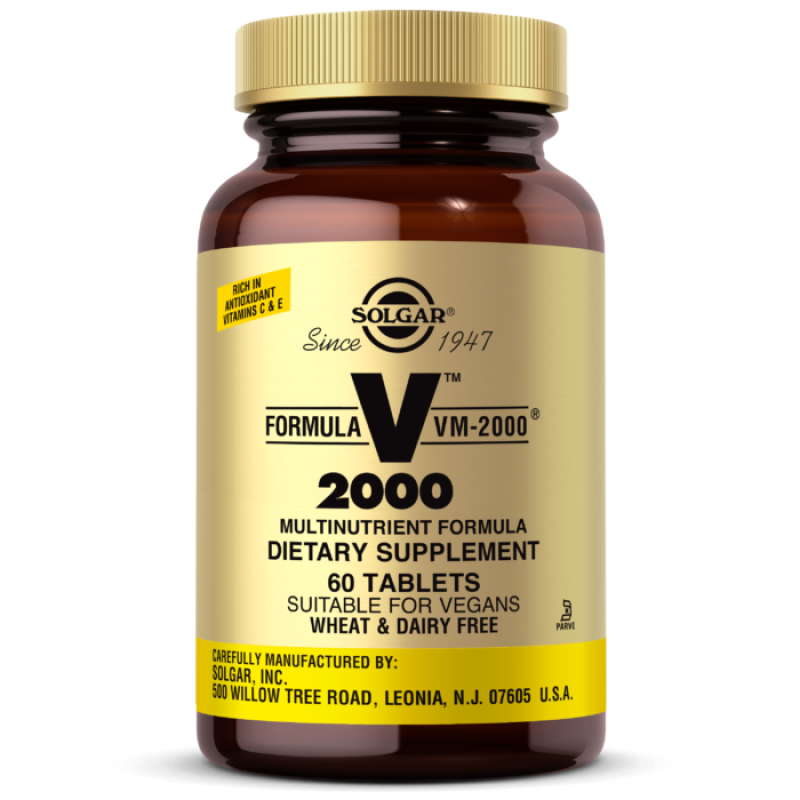 Solgar Formula VM-2000 Multinutrient 60 Tablets