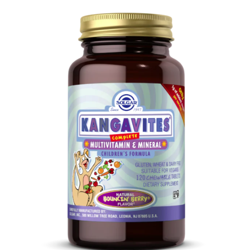Solgar Kangavites Multivitamin 120 Chewable Tablets