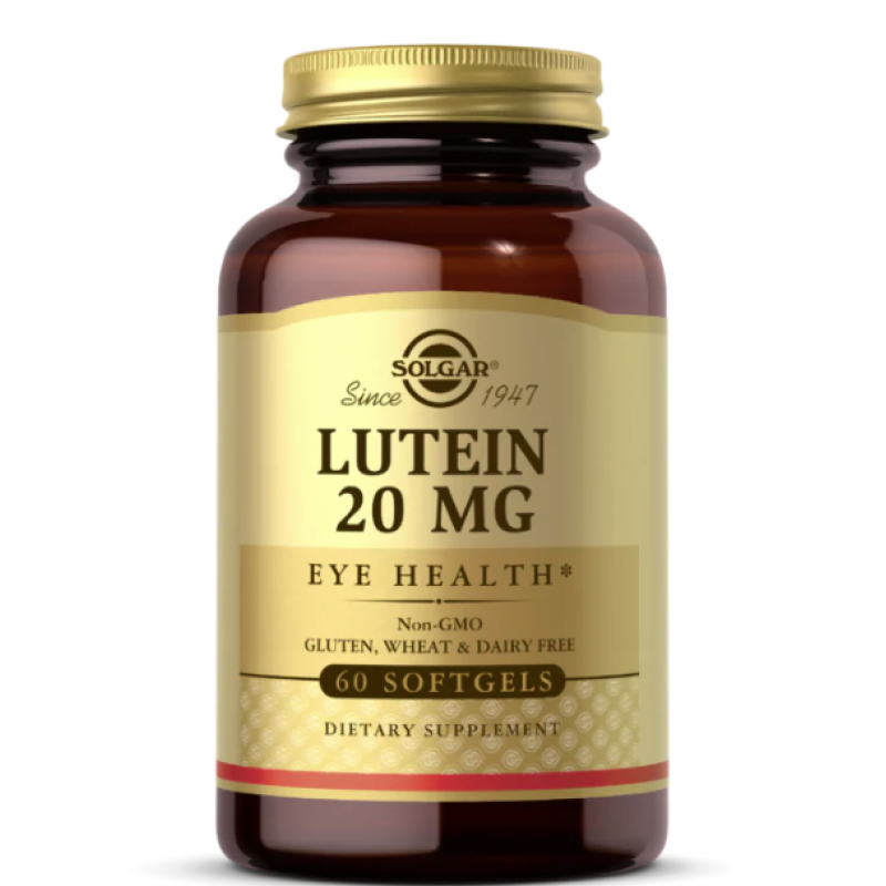 Solgar Lutein 20mg 60 Softgels