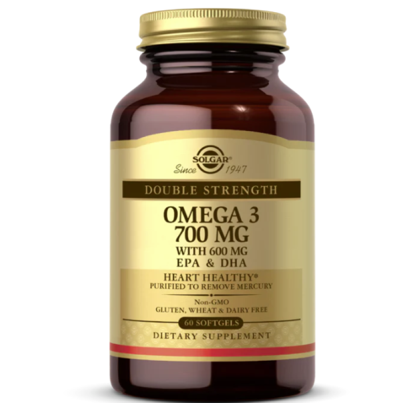 Solgar Omega 3 700mg with 600mg EPA and DHA 60 Softgels