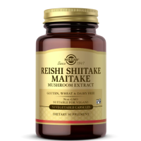 Solgar Reishi Shiitake Maitake Mushroom Extract 50 Capsules