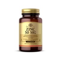 Solgar Zinc 50mg Antioxidant, Skin and Immune System Support 100 Tablets
